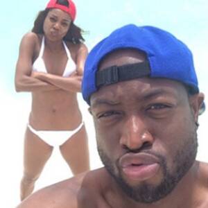 Gabrielle Union Porn - Gabrielle Union Rocks Bikini on Honeymoon With Dwyane Wade!