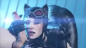 cartoon catwoman shemale hentai - Catwoman: Cumpilation | xHamster