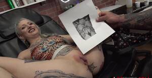 fat tattoo pussy - River Dawn Ink gets a new pussy tattoo | Any Porn