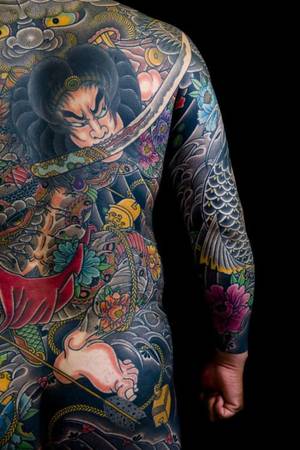 Japanese Tattoo Bodysuit Porn - Japanese full back tattoo - You don't have to be a Yakuza to get a full  body or full back Japanese tattoo, although let's admit that they look bad  ass with ...