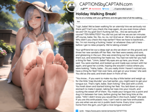 hentai anime foot fetish captions - Holiday Walking Break! | [Feet] [Sweat] [Worship] free hentai porno, xxx  comics, rule34 nude art at HentaiLib.net