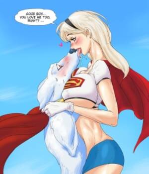 Krypto Supergirl Porn - Krypto! - HentaiEra