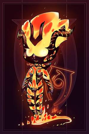 Elder Scrolls Flame Atronach Porn - Flame Atronach by chicinlicin.deviantart.com on @deviantART