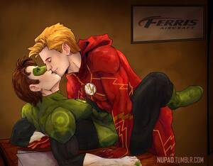 Male Gay Porn Disney Comics Dc Comics - nupao: â€œ â€œ Last pic of my 'Slash Week' Friday: Barry Allen x Hal Jordan for  Hal wasn't going to work anywayâ€¦ â€ This ship deserves all my love.