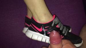 nike shoejob - Nike Free Run 2.0 Shoejob Cumshot