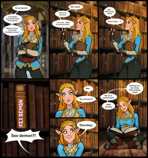 adult zelda hentai - Zelda in a Library - Onershot - HentaiXComic - Hentai Comic - Adult Cartoon  - Parody Porn - Adult Comics