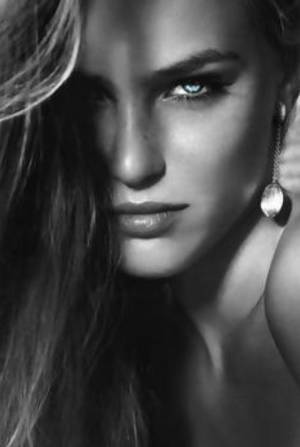 Aria Alexander Dpchallenge - beauty, girl, bar refaeli, black and white, photos