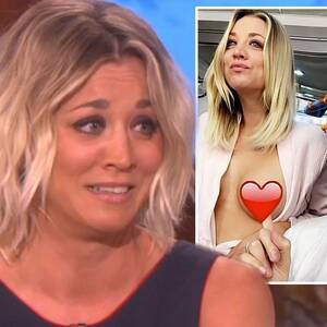 kaley cuoco naked boobs - Daring Kaley Cuoco teases fans as she exposes entire breast on Snapchat -  Irish Mirror Online