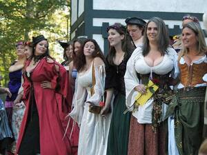 bbw nudist pageant - Ren Faire Cleavage Contest : r/pics