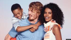 black white interracial couples making love - Americans See More Interracial Relationships in Advertising