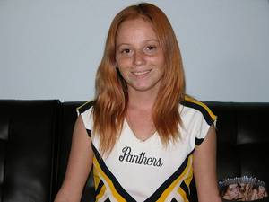 Cheerleader Redhead - 