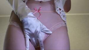 Maxi Pad Porn - Girl wearing a maxi pad in transparent panties - ThisVid.com