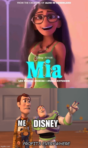 Aunt Mia Porn - Disney is planning a new film : r/lostpause