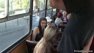 cumshot in public - Blonde gets facial in public bus - XVIDEOS.COM