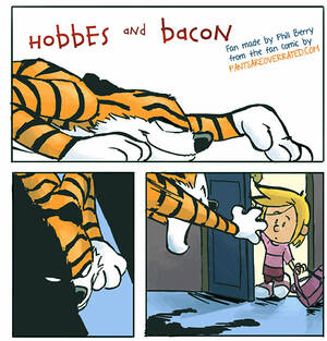 Calvin And Hobbes Comic Strip Porn - Take Five a Day Â» Blog Archive Â» Calvin & Hobbes Fan Art Tribute Comic  Strips