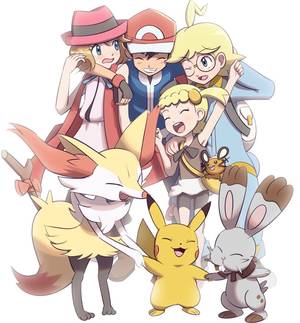 Bonnie Pokemon Xy Porn - PokÃ©mon XY XYZ KALOS FAMILY!!! Ash, Serena, Clemont, and Bonnie