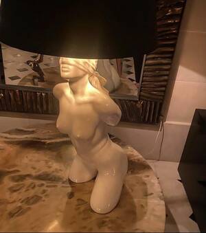 Iggy Azalea Bondage Porn - This Decadent, Bondage Table Lamp... : r/ATBGE