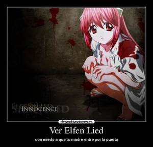 elfen lied hentai - carteles elfen lied nyu lucy desmotivaciones