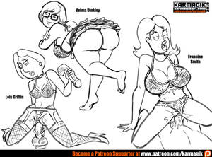 Francine Smith Porn Scetch - Lingerie Sketch Requests #4 by karmagik - Hentai Foundry