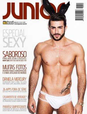 Junior Porn Magazines - [/wide] The latest issue of JUNIOR magazine # 52 â€œEspecial Sexyâ€ is out  worldwide! This issue is starring Harry Louis, Brazilian ex-porn star!