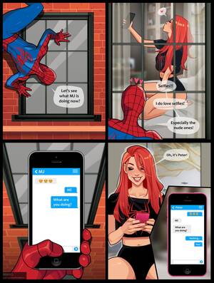 Mary Porn Comics - Mary Jane and Unexpected Visitor Porn Comic english 02 - Porn Comic