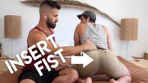 Fisting Gay Porn Stars - Gay Porn Stars React To Fisting - YouTube