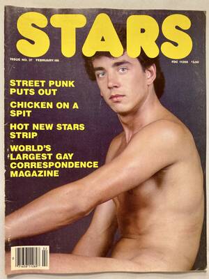 Chicken Boy Porn Magazine - Stars February 1986 Gay Adult Magazine - Vintage Magazines 16