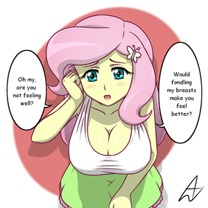 Mlp Bend Over Porn - 1067006 - suggestive, artist:acesrockz, derpibooru import, fluttershy,  equestria girls, bent over, big breasts, blushing, breasts, bronybait,  busty fluttershy, cleavage, clothes, dialogue, downblouse, female, hairpin,  looking at you, porn logic, sexy .