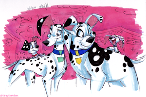 102 Dalmatians Porn - 88162 - safe, artist:stray-sketches, delilah (101 dalmatian street), dolly  (101 dalmatians), doug (101 dalmatian street), dylan (101 dalmatians),  canine, dalmatian, dog, mammal, feral, 101 dalmatian street, 101 dalmatians,  disney, 2d, brother, brother