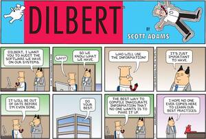 Dilbert Sex Porn - Dilbert daily strip . Excellent porn.