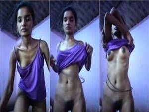 desi teen skinny - Super skinny Indian girl nude selfie - FSI Blog