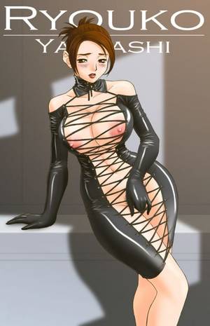 kinky latex anime - Seductive anime slut submits to awesome whore who needs a kinky sex session