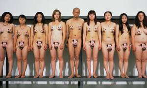 Family Nude - Ai Weiwei supporters strip off as artist faces 'porn' investigation | Ai  Weiwei | The Guardian