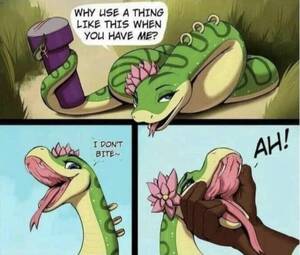 cartoon snake penis - Thanks, I hate snake : r/TIHI