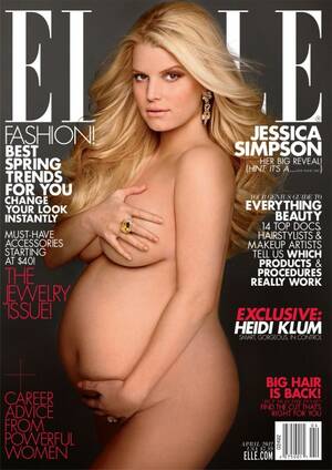 embarrassed pregnant nude - Celebrities Who Posed Naked While Pregnant â€“ StyleCaster