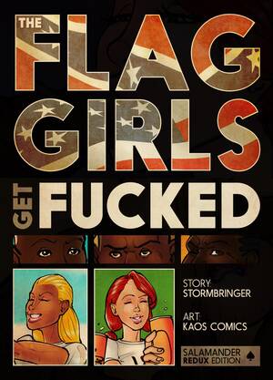 adult cartoons interracial flag girls - The Flag Girls Get Fucked [KAOS Comics] Porn Comic - AllPornComic