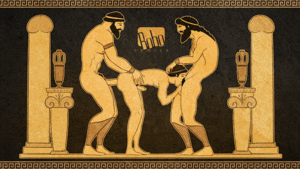 Gay Porn Painting - Erotic Greek Vase Painting (Bobocomics) - Gay Porn Comic