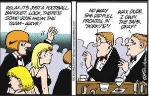 Doonesbury Porn - Just Some Silly Dameâ€: Boopsie Takes a Stand. â€“ Reading Doonesbury