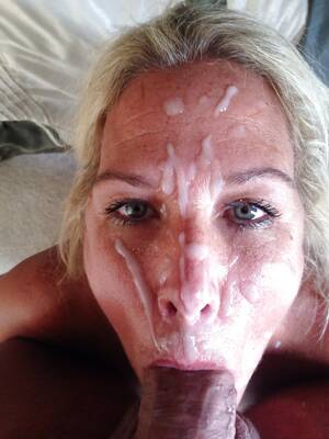 facial mom cumshot - Sperm on Mom's Face (69 photos) - sex eporner pics