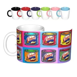 Kinky Gay Porn Art - Crisco Pop! Ceramic Mugs Coffee Cups Milk Tea Mug Crisco Lube Pop Art Bdsm  Anal Fisting Kinky Extreme Gay Sex Gay Art Queer - AliExpress