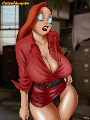 Jessica Rabbit Lesbian Cartoon Porn - Sexy Jessica strips and masturbates in the office! - Adult Cartoon Club