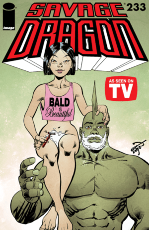 Gross Dragon Porn - Savage Dragon #233 - The Comics Journal