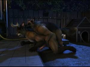 Feral Furries Porn - H0r3e - Anthro Deer getting railed By Feral Dog - ThisVid.com