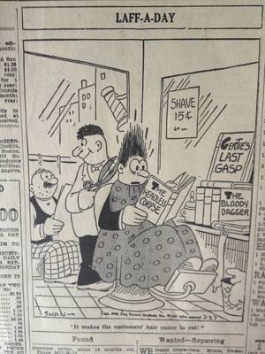 Cartoon History Porn - I Saw something similar a few weeks ago here, and I thought I should show  my collection of old newspapers. My Dad had these at his work, and I find  them so ...