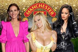 Most Famous Porn Actor - Man Utd boast some of world's most glamorous fans like Julia Roberts, Miley  Cyrus, Rihanna and world famous porn star | The Irish Sun