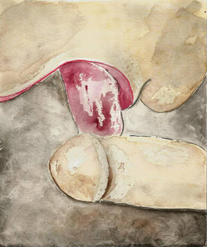 fellatio drawings - BLOW JOB ART giclee print fellatio art erotica hard on penis cock erection  circumcised etsy sex art xxx porn pornography watercolor art ety