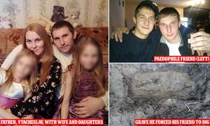 Drunk Russian Girl Porn - Father who forced â€‹paedophile â€‹friend to dig own grave is freed from jail  early | Daily Mail Online