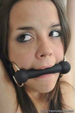 Bit Gag - Bit Gagged teen (She got the bit between her teeth)