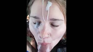 cheating facial cumshot - Cheating Gf Takes A Facial - xxx Mobile Porno Videos & Movies - iPornTV.Net