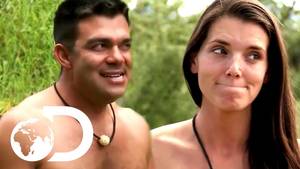 Black Nude Small Girls Porn - Spooning A Stranger, And Other Awkward Moments | Naked And Afraid - YouTube